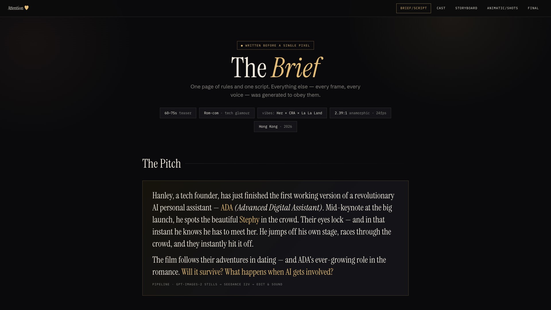 the production workflow site
